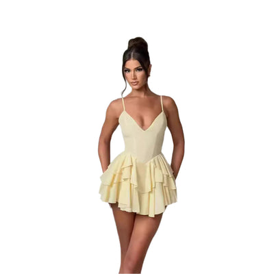 Wren - Luftige Sommerkleid mit Rüschendetails