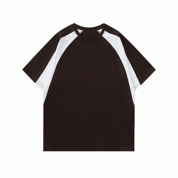 Damen Relaxed Fit Color-Block T-Shirt Heidi-Mode