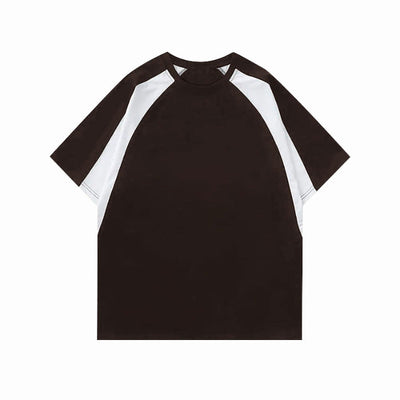 Damen Relaxed Fit Color-Block T-Shirt Heidi-Mode