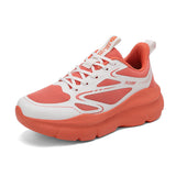 Damen Sportliche Laufschuhe Mit Atmungsaktivem Mesh – Leichte Komfort Sneakers in Rot