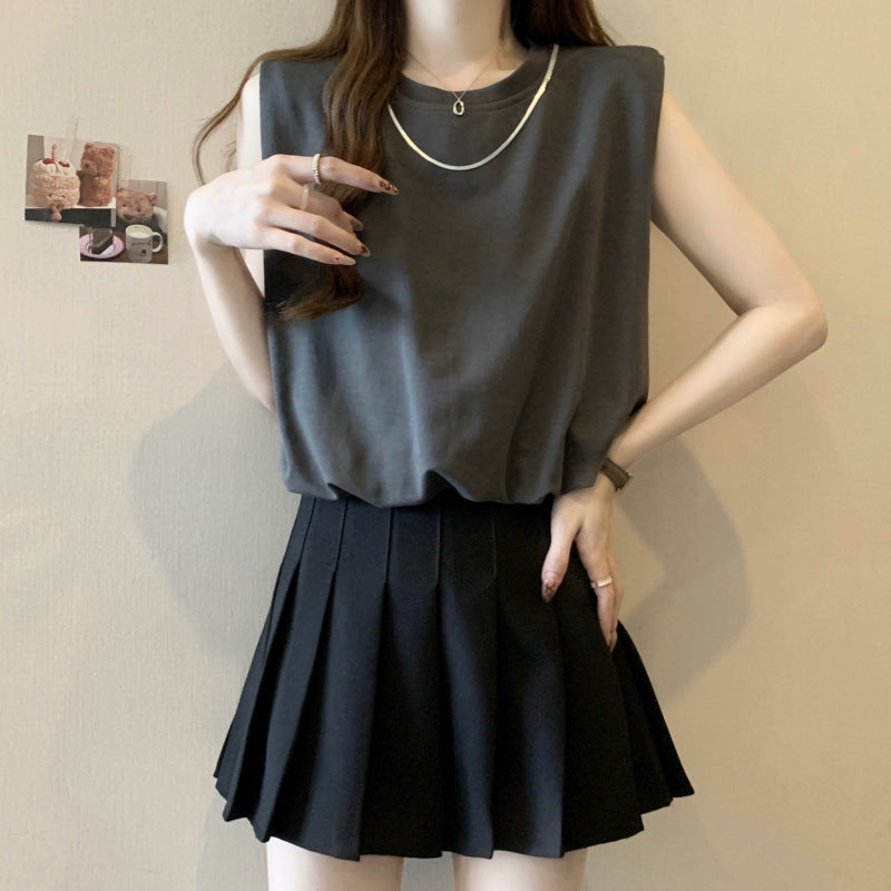 Femme Relaxed Fit Ärmelloses T-Shirt Heidi-Mode