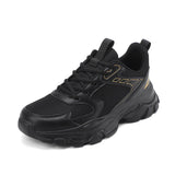Damen Sportliche Air Cushion Sneakers Mit Atmungsaktivem Mesh – Komfort Laufschuhe in Schwarz