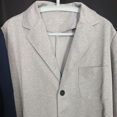 Herren Strickblazer mit modernem Schnitt und praktischen Taschen Aliams