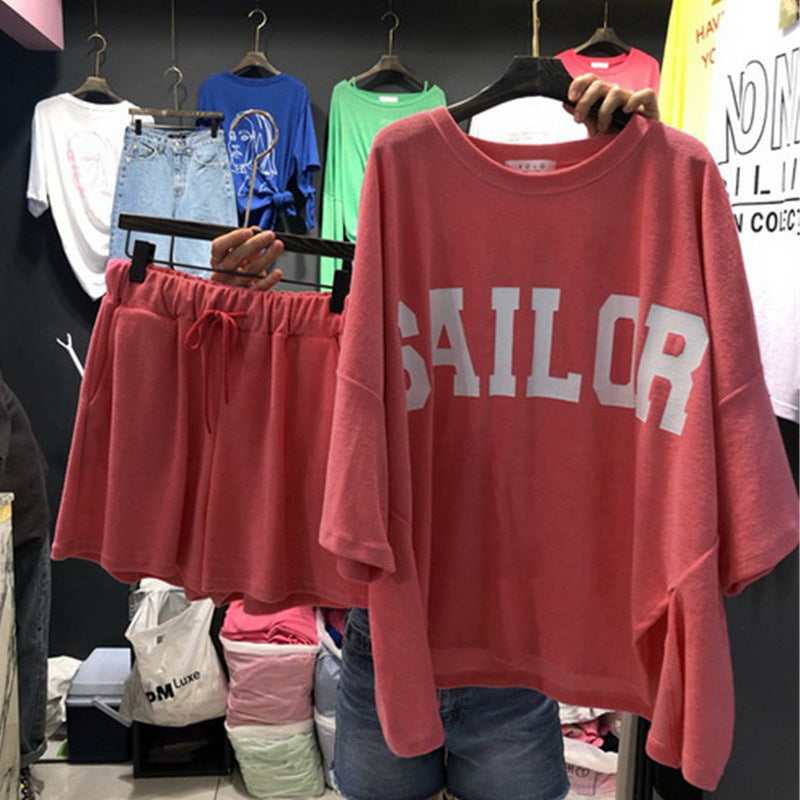 Femme Oversized Grafik Loungewear Set Heidi-Mode