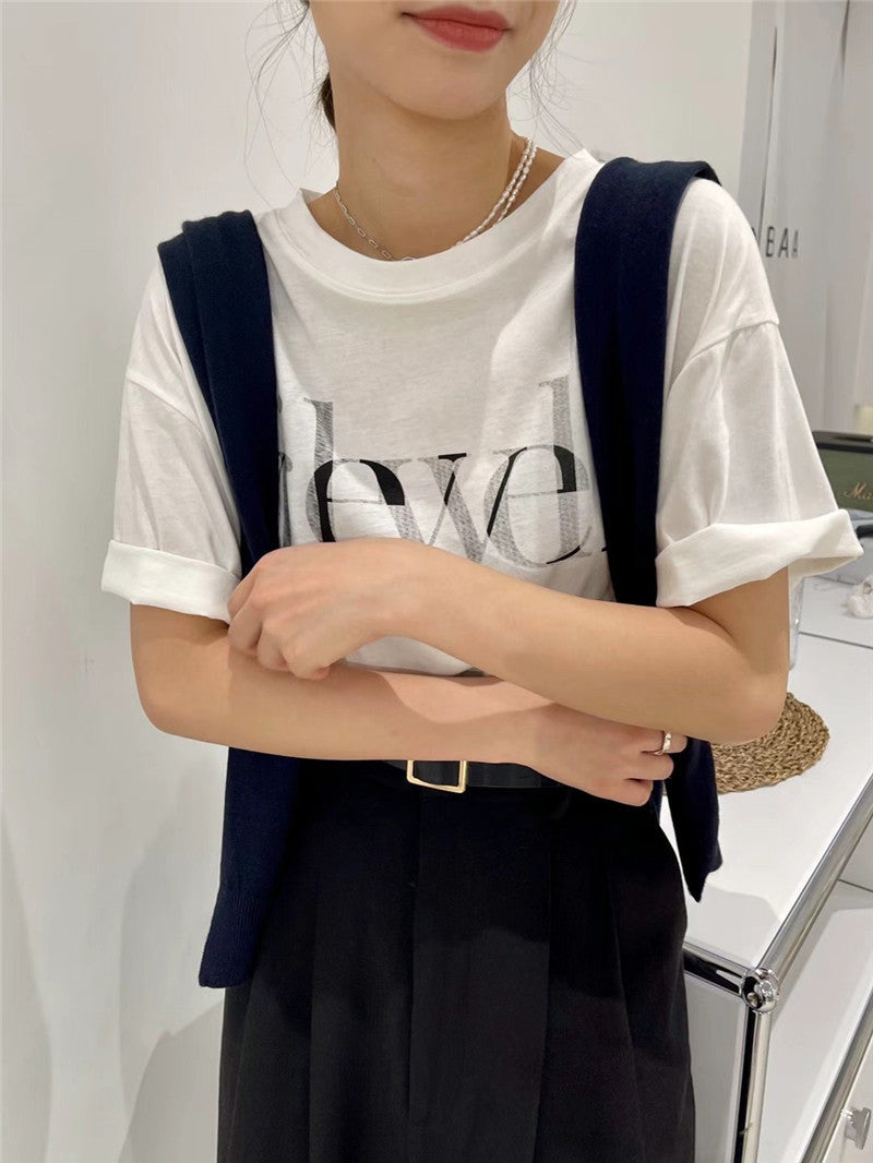 Femme Graphic Print T-Shirt Heidi-Mode