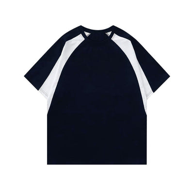 Damen Relaxed Fit Color-Block T-Shirt Heidi-Mode