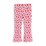 Mädchen Leggings mit fröhlichem Erdbeer-Muster Drune in Orange