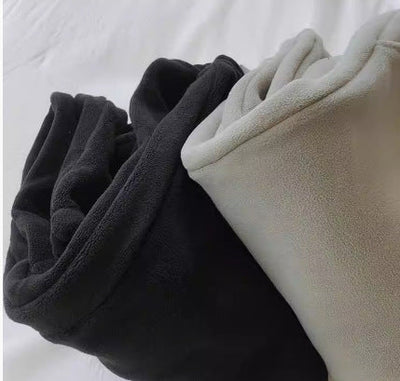 Femme Soft Fleece Loungewear Set mit verstellbarem Bund Heidi-Mode