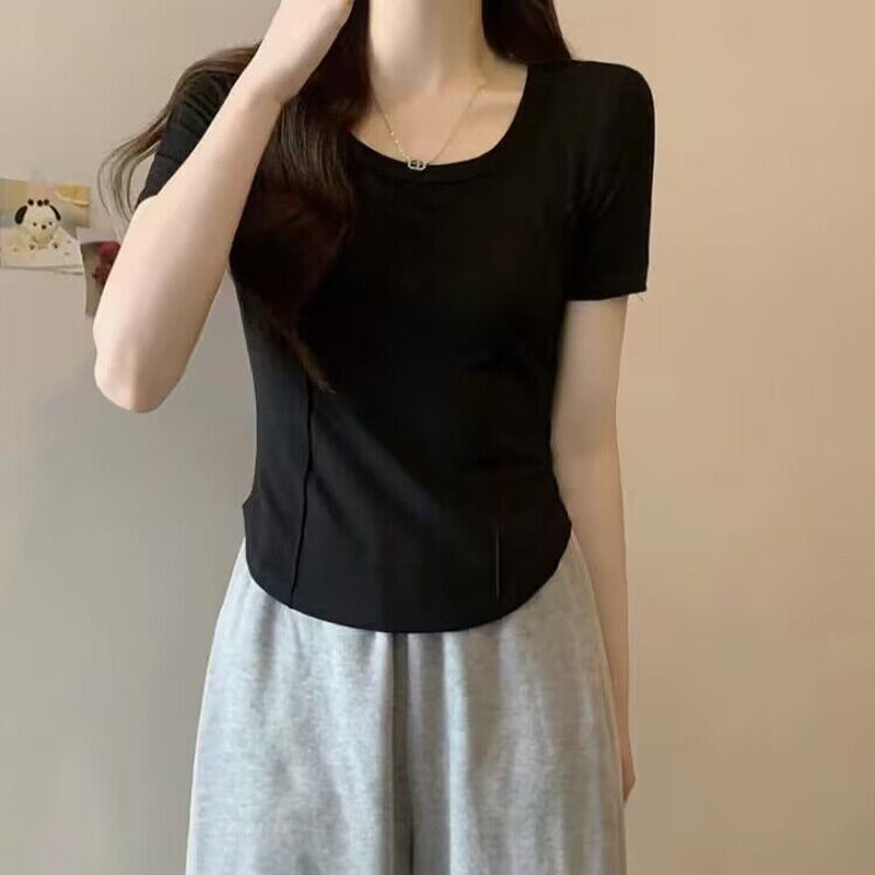 Femme Nahtlos Kurzarmshirt Heidi-Mode