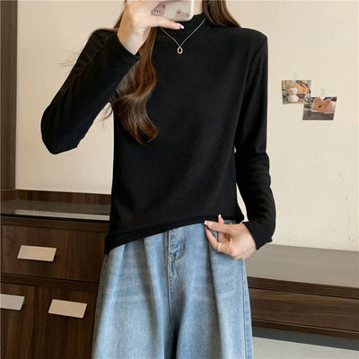 Damen Langarm Soft Touch Pullover Heidi-Mode