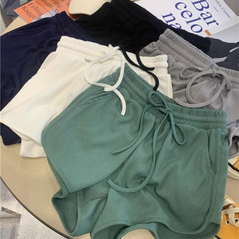 Femme Ripp-Hochbund-Sportshorts Heidi-Mode