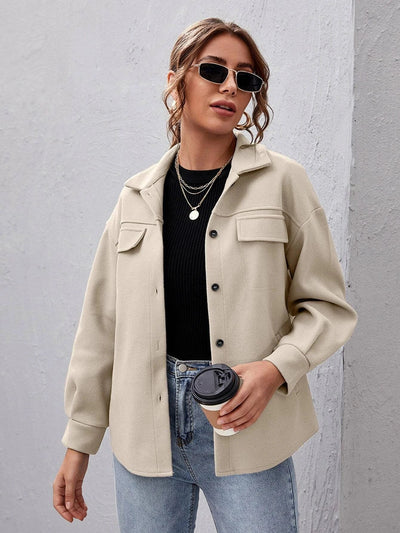 Stilvolle Hemdjacke | Lässige Eleganz | Vielseitiger Look