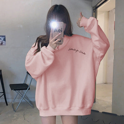 Femme Übergröße Bequem Grafik Sweatshirt Heidi-Mode