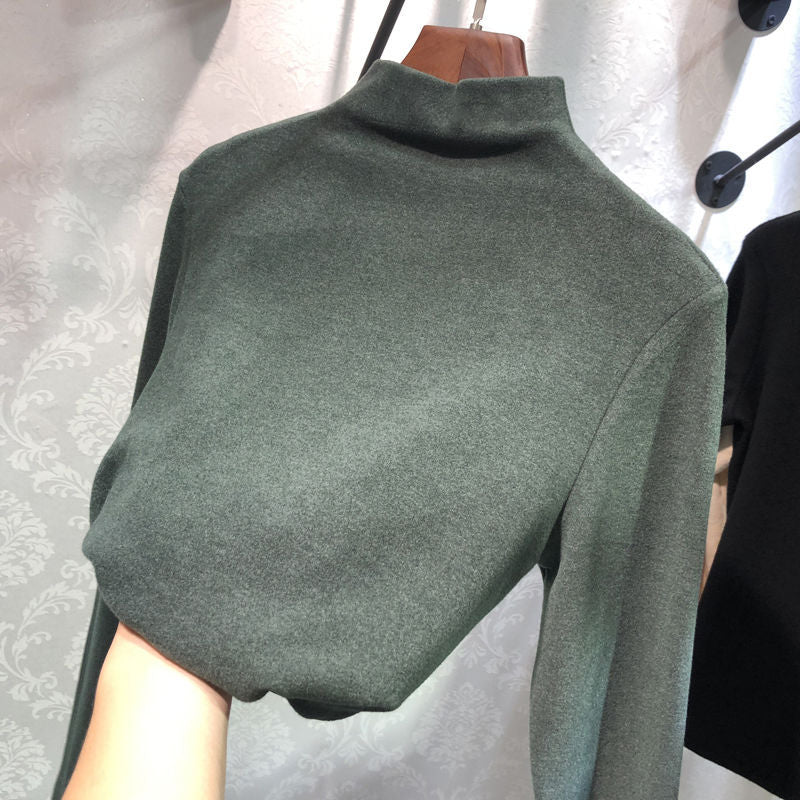 Femme Soft Thermal Stehkragenoberteil Heidi-Mode