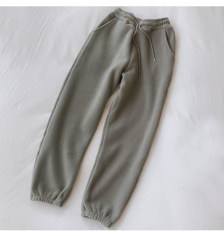 Femme Soft Fleece Loungewear Set mit verstellbarem Bund Heidi-Mode