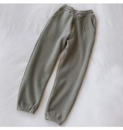 Femme Soft Fleece Loungewear Set mit verstellbarem Bund Heidi-Mode