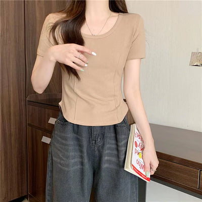 Femme Nahtlos Kurzarmshirt Heidi-Mode