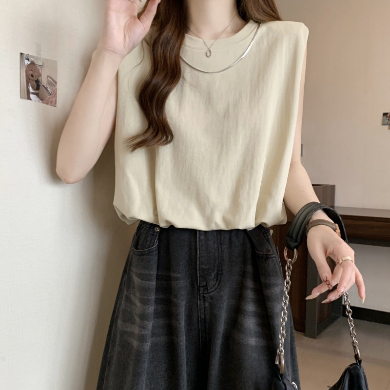 Femme Relaxed Fit Ärmelloses T-Shirt Heidi-Mode