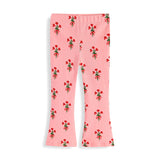 Mädchen Leggings mit floralen Applikationen Drune in Gelb