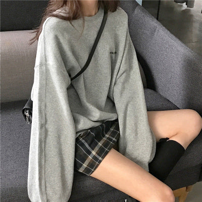 Femme Oversized Lässiges Sweatshirt Heidi-Mode