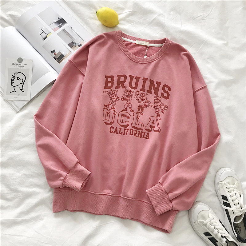 Femme Grafisches Bedrucktes Oversized Sweatshirt Heidi-Mode