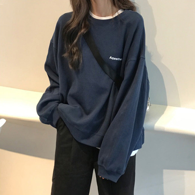 Femme Oversized Lässiges Sweatshirt Heidi-Mode