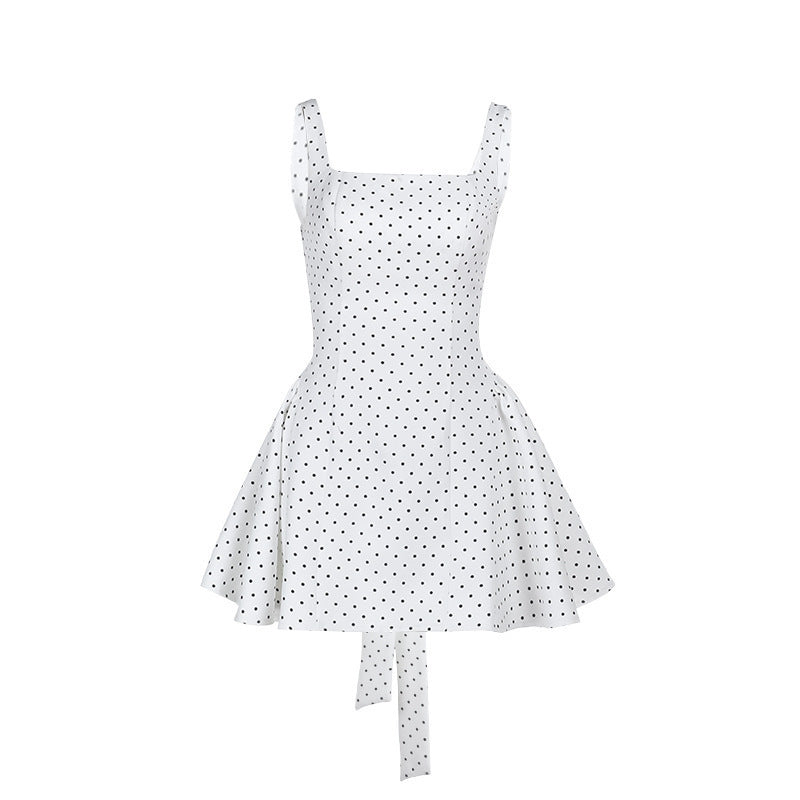 Madeleine - Lässiges Mini-Kleid mit Punkten
