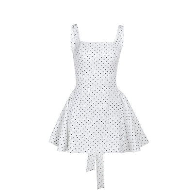 Madeleine - Lässiges Mini-Kleid mit Punkten