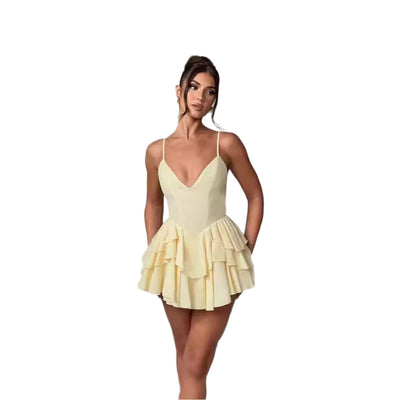 Wren - Luftige Sommerkleid mit Rüschendetails