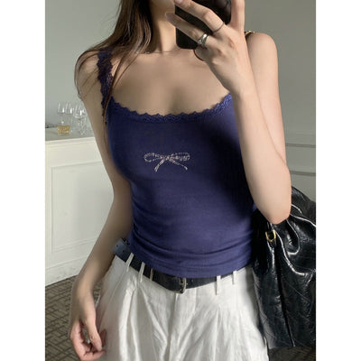 Femme Spitzenbesetztes Camisole-Top Heidi-Mode