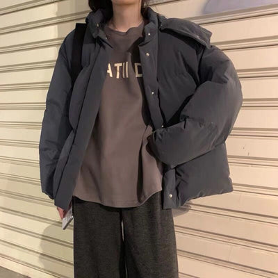 Femme Grafik Übergröße T-Shirt mit Fettem Schriftzug Heidi-Mode