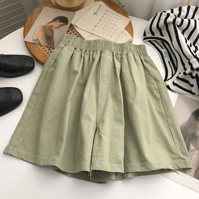 Femme Relaxed Fit Hohe Taillen Shorts Heidi-Mode