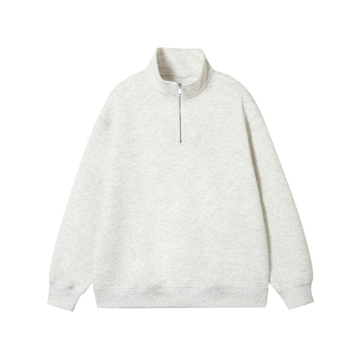 Femme Hochkragen Zip-Up Sweatshirt Heidi-Mode