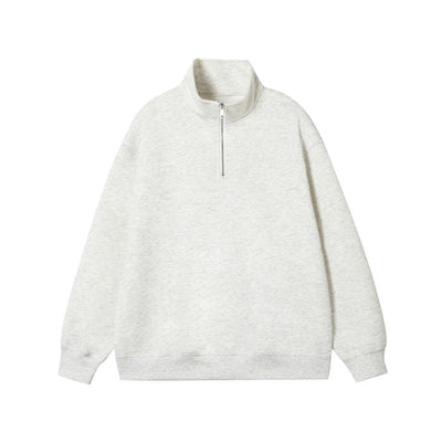 Femme Hochkragen Zip-Up Sweatshirt Heidi-Mode