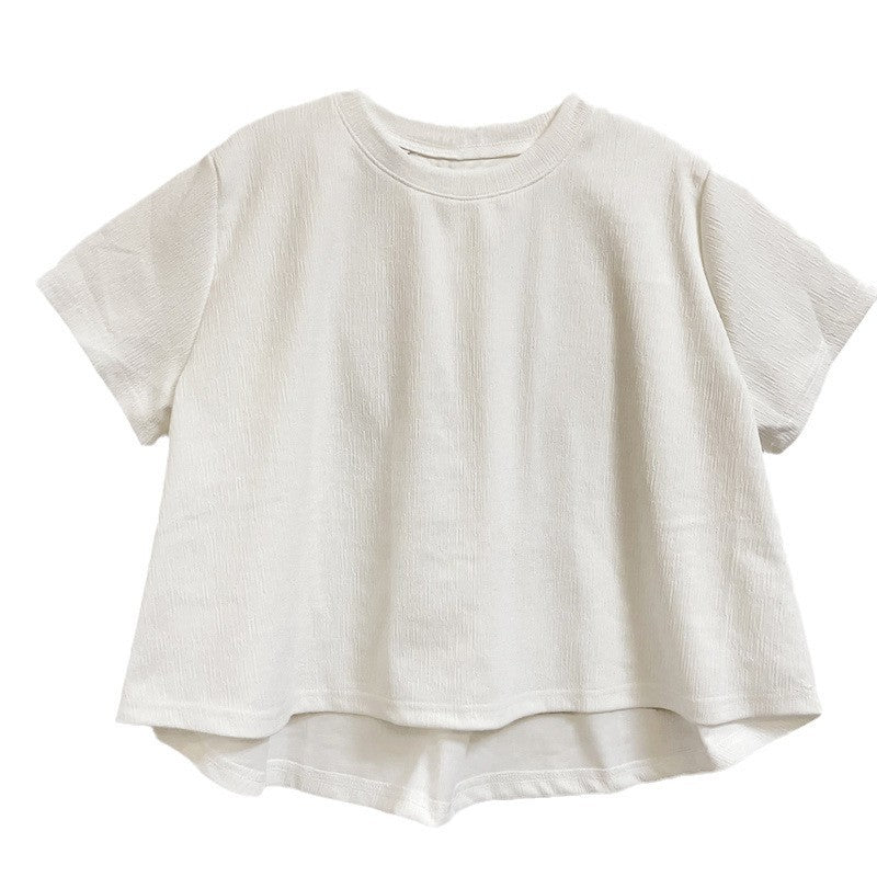 Femme Relaxed Fit strukturierte T-Shirt Heidi-Mode