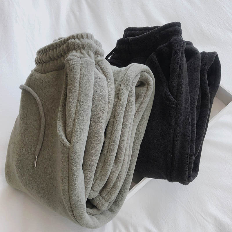 Femme Soft Fleece Loungewear Set mit verstellbarem Bund Heidi-Mode