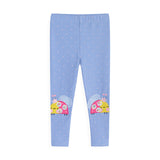 Mädchen Leggings mit fröhlichem Schneckenmotiv Drune in Gelb