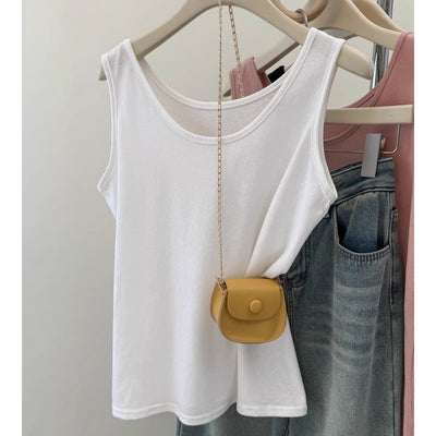 Femme Weiches Jersey Tanktop mit schmeichelhaftem Schnitt Heidi-Mode