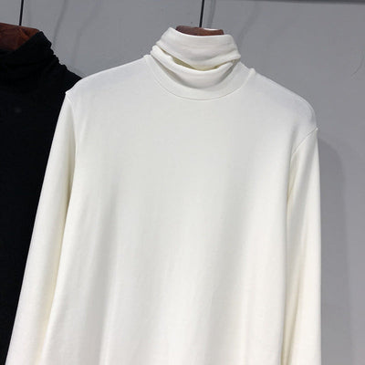 Damen Langarm Rollkragenoberteil aus Soft-Touch-Stoff Heidi-Mode