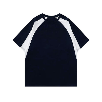 Damen Relaxed Fit Color-Block T-Shirt Heidi-Mode