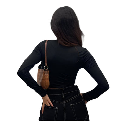 Yvonne - Verführerischer Ausschnitt Oberteil