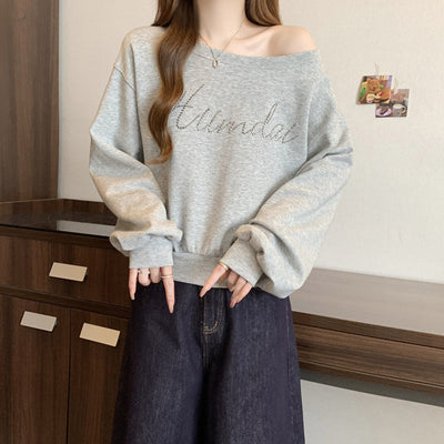 Femme Relaxed Fit Verziertes Sweatshirt Heidi-Mode