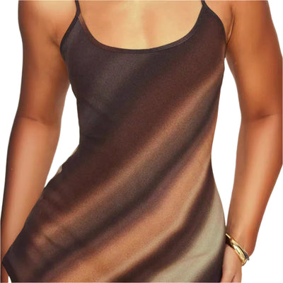 Natalia - Elegante Farbverlauf Maxikleid