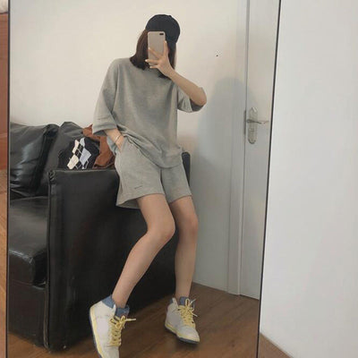 Femme Relaxed Fit Zwei-Teiler Lounge Set Heidi-Mode