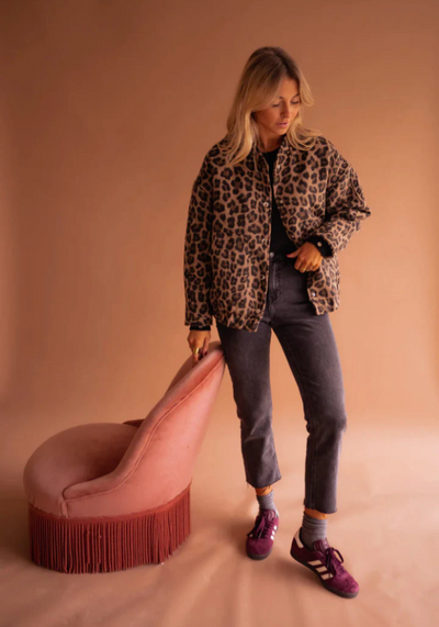 LEONAâ | Die Leopard-Bomberjacke