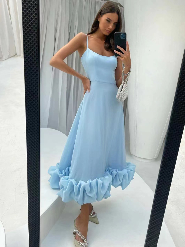 VIVIENNE RUFFLE DRESS