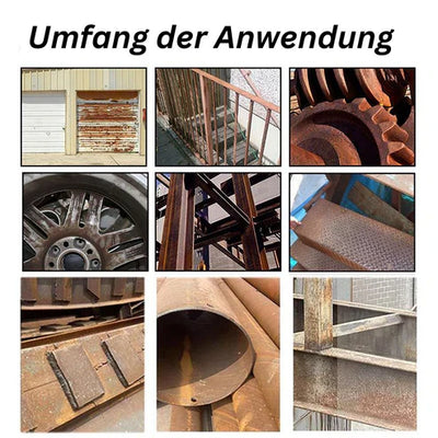 RustAway™ – Multifunktionaler Rostentferner und Konversionsformel