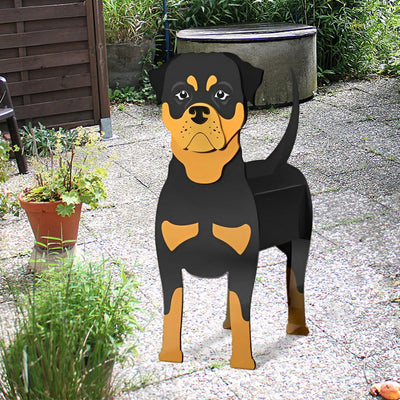 Rottweiler Pflanzentopf