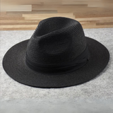 Panama-Fedora - Luca in Schwarz