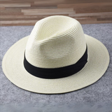 Panama-Fedora - Luca in Weiß